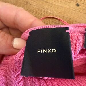 Pinko Pink Midi Dress